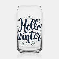 Hello Winter Christmas Snowflake Winter Season