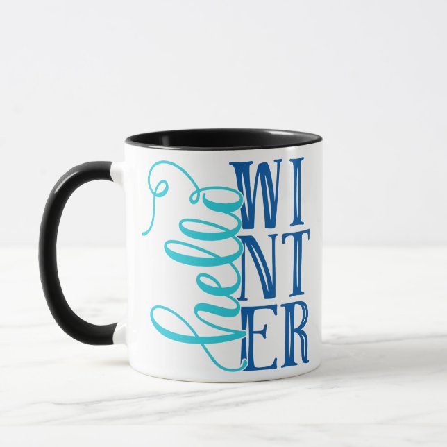 HELLO WINTER MUG (Left)