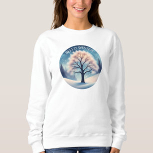 Hello Winter Tree Sweatshirt