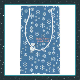 Hello, Winter Wonderland Small Gift Bag