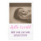 Hello World - birth announcement with photo