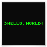Hello World Computer Programming