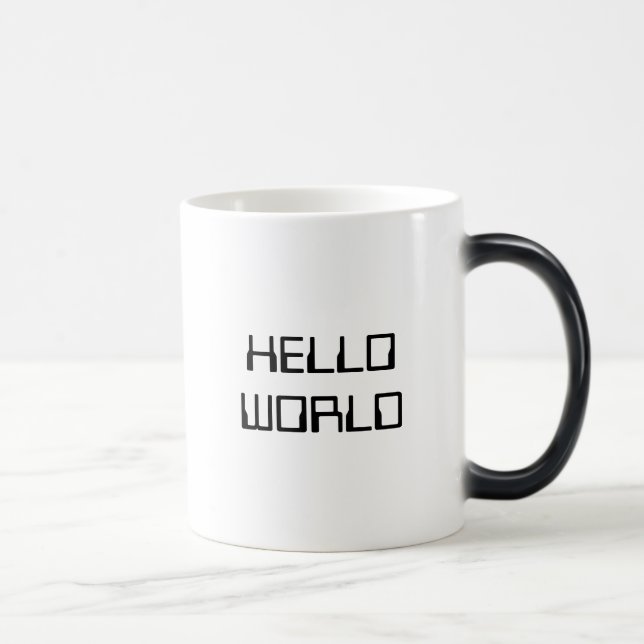 Hello World Magic Mug (Right)