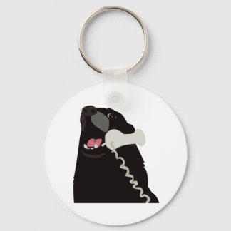 HELLO YES THIS IS DOG telephone phone Key Ring