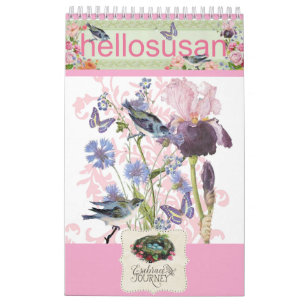 hellosusan Designs 12 Month Calendar 2026