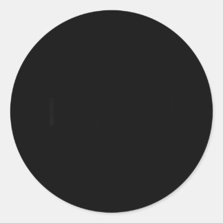 Hellow Hellow Funny Funny Hello Classic Round Sticker
