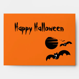 Helloween bats with Moon Envelopes