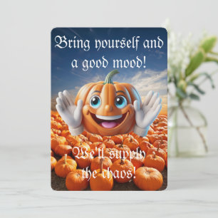 Helloween invitation card