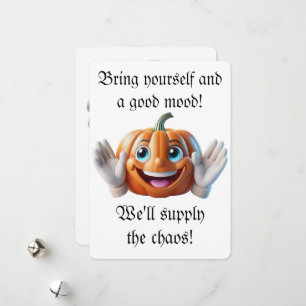 Helloween invitation card