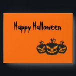 Helloween scary pumpkin envelope<br><div class="desc">This is beautiful Orange happy Halloween Scarry pumpkin background envelope. Text and design can be customised for any envelope. It is Perfect for all special occasions. Purple Glitter Faux confetti envelope to match your wedding/anniversary/birthday invitation cards.</div>