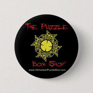 Hellraiser Puzzle Box 6 Cm Round Badge