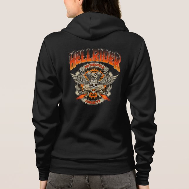 Hellrider comunity hoodie (Back)