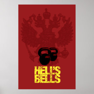 Hell's Bells - Kettlebell Poster