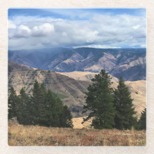 Hells Canyon Scenic Byway, OR Glass Coaster