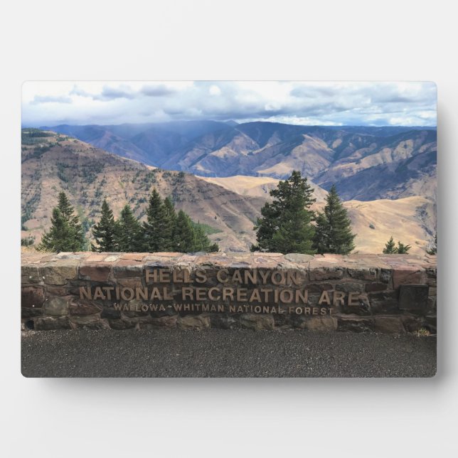 Hells Canyon Scenic Byway, OR Plaque (Front)