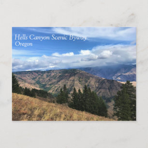 Hells Canyon Scenic Byway, OR Postcard