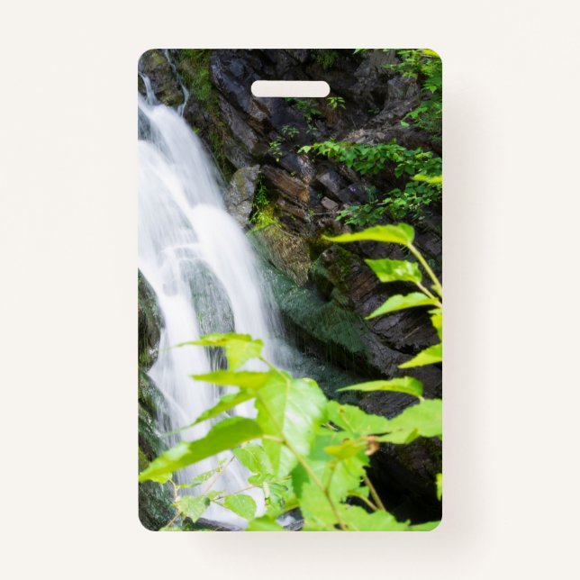 Hell's Gate Canyon waterfall ID Badge (Front)