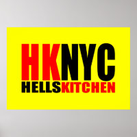 Hell's Kitchen New York City Logo