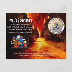 Hell's Loop 2024 Postcard