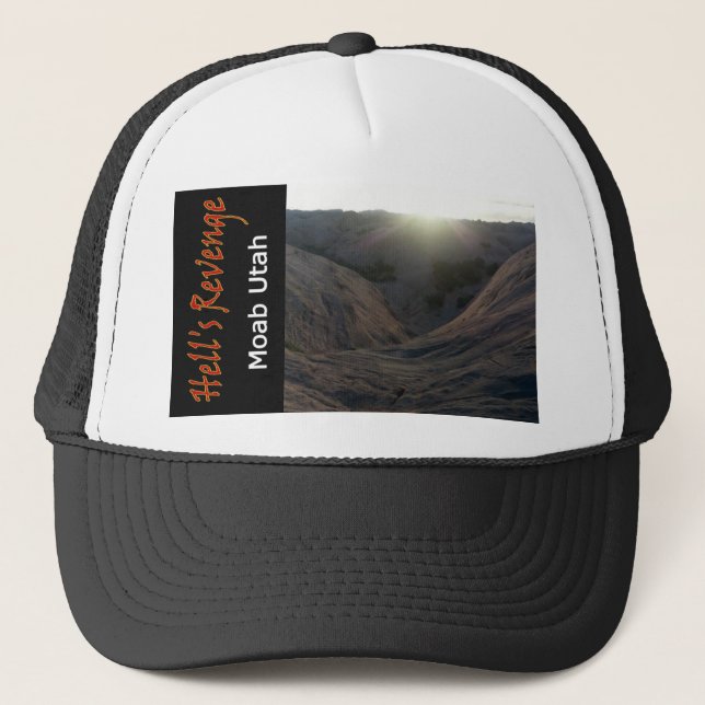 Hell's Revenge Moab Utah Cap (Front)