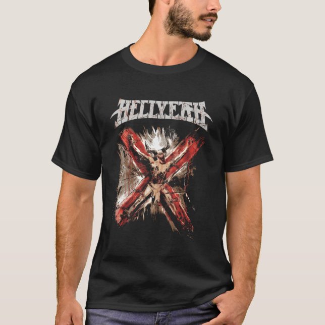 Hellyeah- Metalhead Official Merchandise T-Shirt (Front)