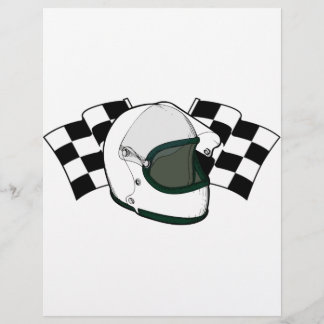 Helmet & Flags