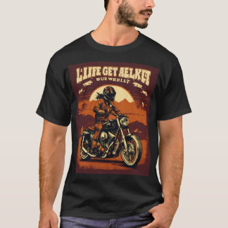 Helmet motivational T shirt