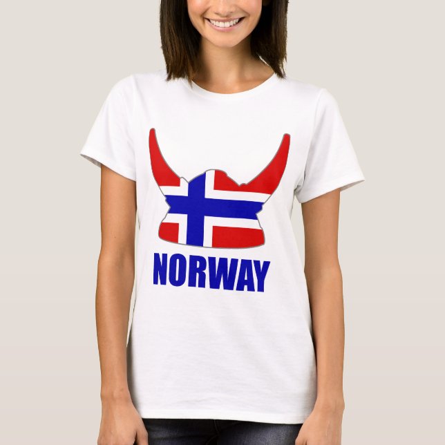 helmet_norway_norway10x10 T-Shirt (Front)