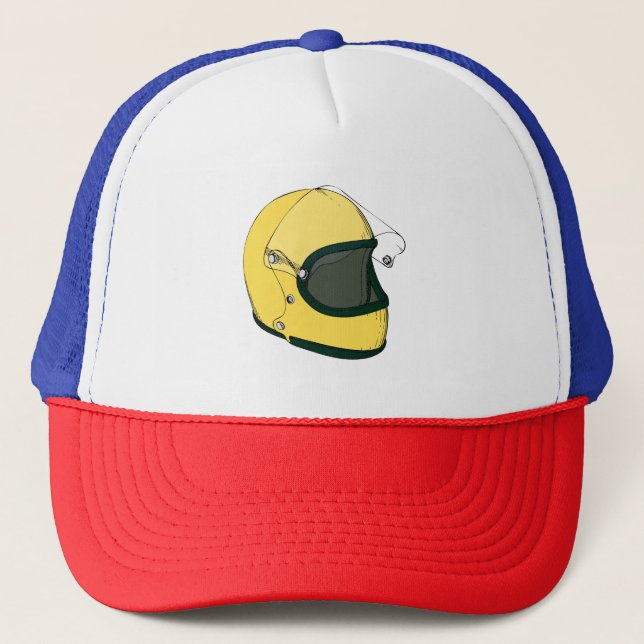 Helmet Trucker Hat (Front)