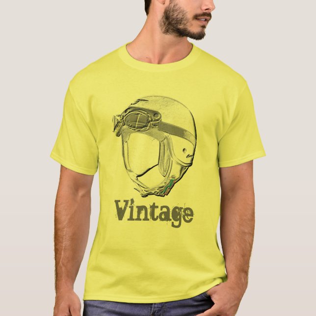 Helmet Vintage T-Shirt (Front)