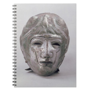 Helmet with Eagle Decoration, Roman (silver) Notebook