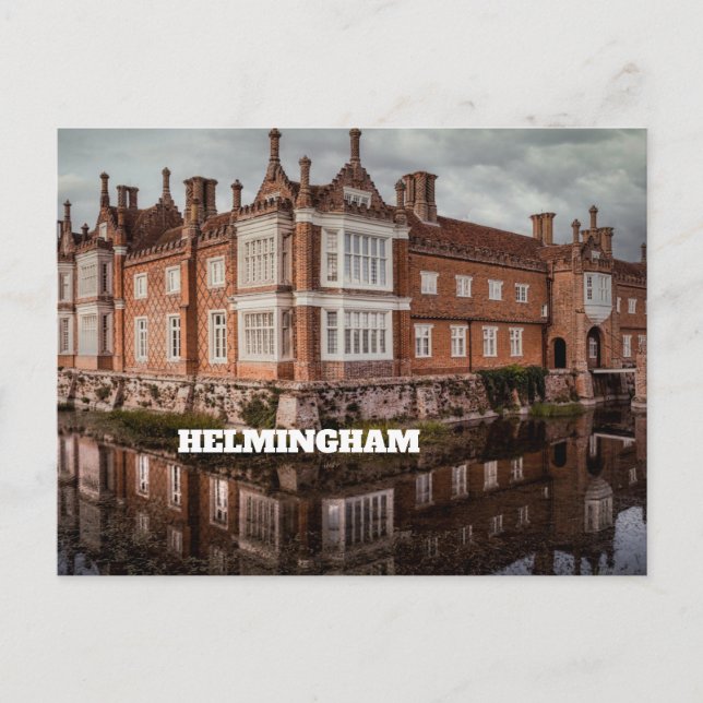 HELMINGHAM HALL POSTCARD (Front)
