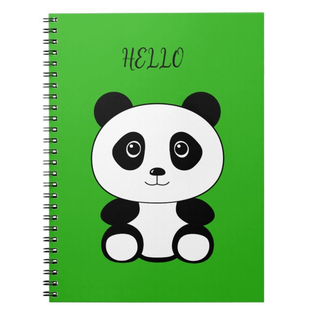Helo Panda Notebook (Front)
