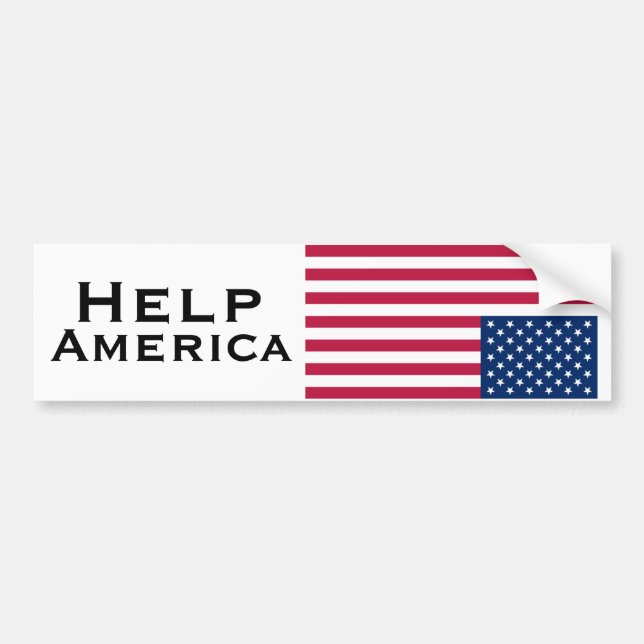 Help America Bumper Sticker (Front)