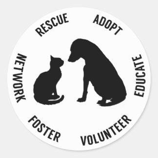 Help Animals Sticker