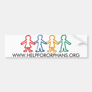 Help for Orphans Bumper Sticker