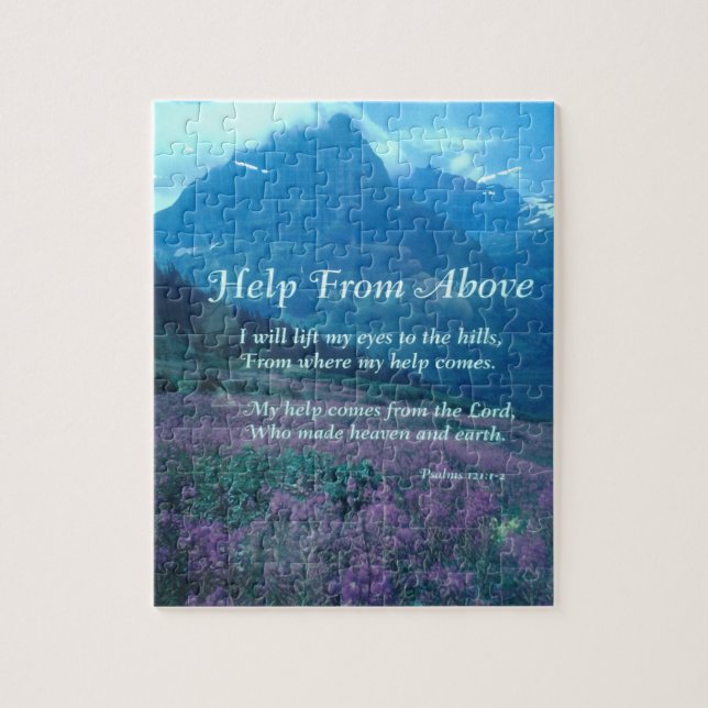 Help From Above Jig SawPuzzle Jigsaw Puzzle (Vertical)