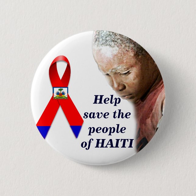 Help Haiti_ Button (Front)