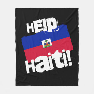 Help Haiti! Fleece Blanket