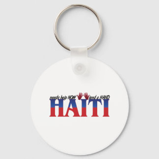 help haiti key ring
