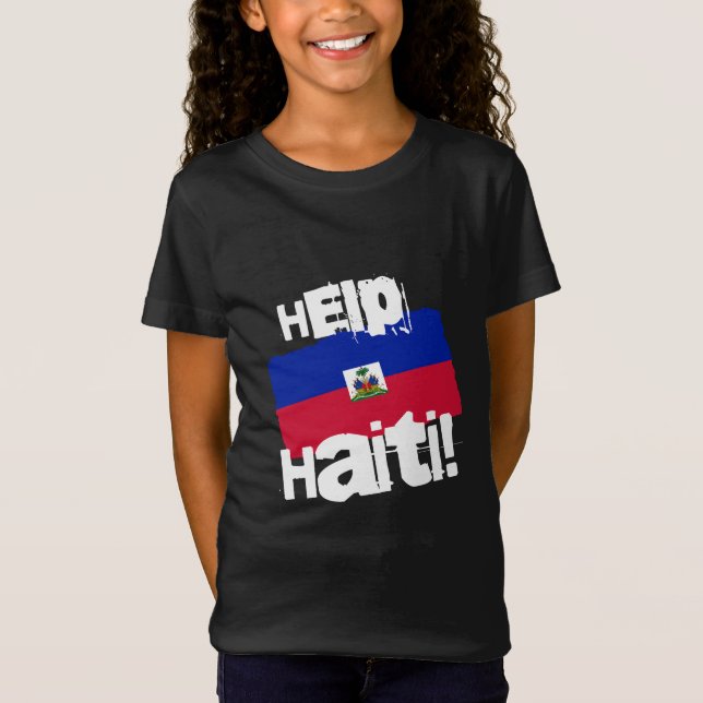 Help Haiti! T-Shirt (Front)