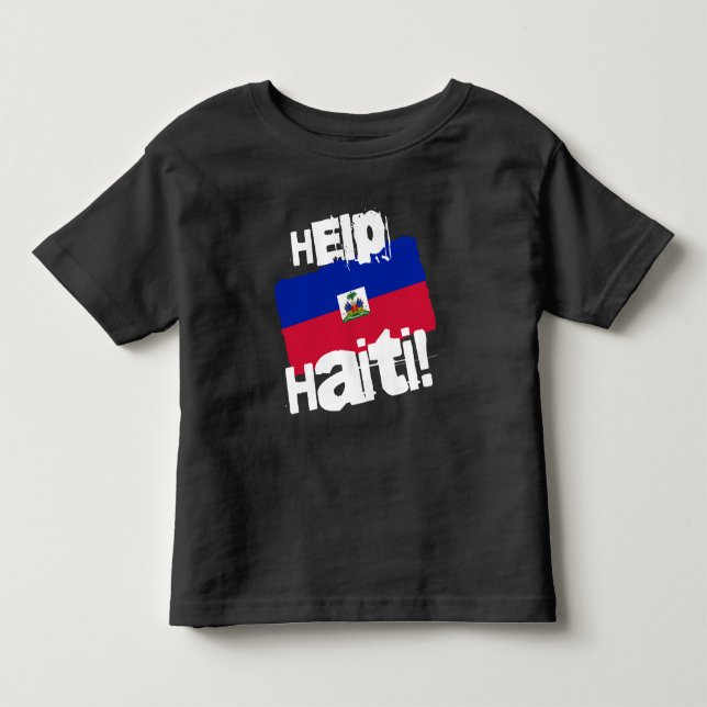 Help Haiti! Toddler T-Shirt (Front)