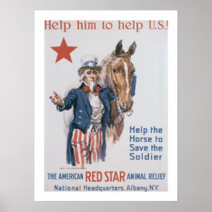 Help Him to Help U.S.! Poster