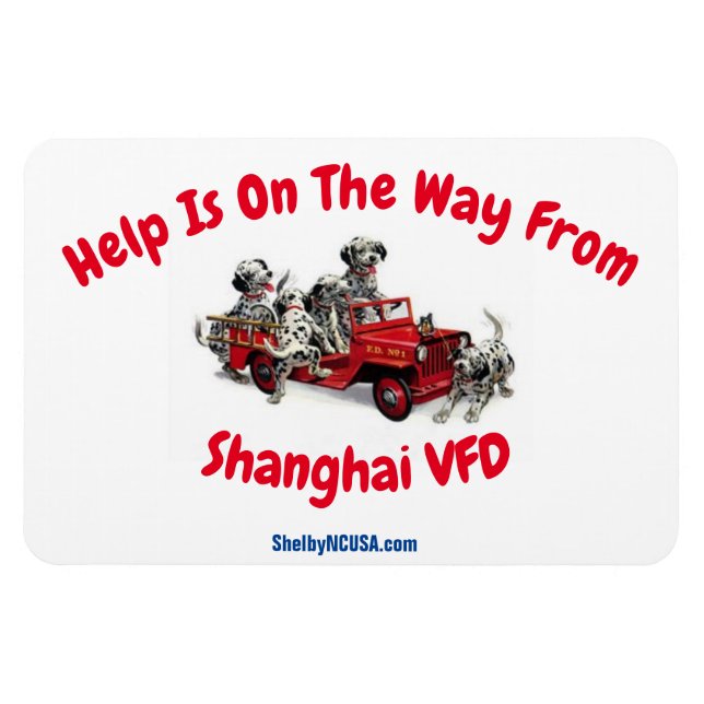 Help Is On The Way flexible magnet (Horizontal)