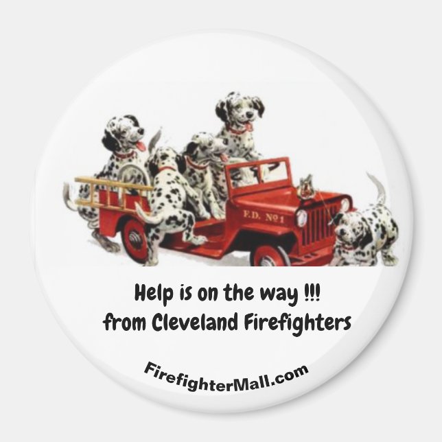 Help is on the way !!!  magnet (Front)