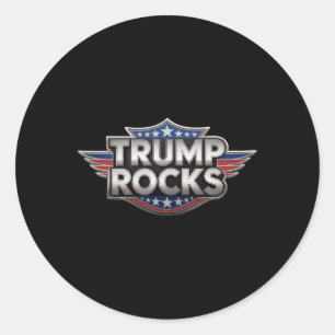 Help Keep America Great - Larger Design Classic Round Sticker