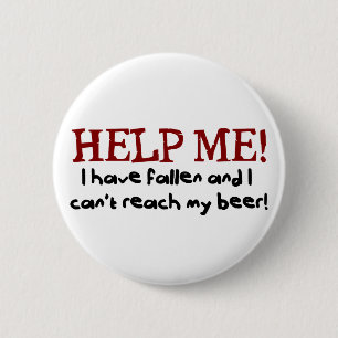 Help me! I have fallen 6 Cm Round Badge
