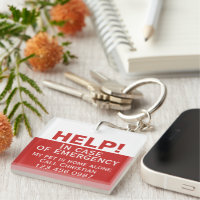 Help pet home alone emergency contact personalised
