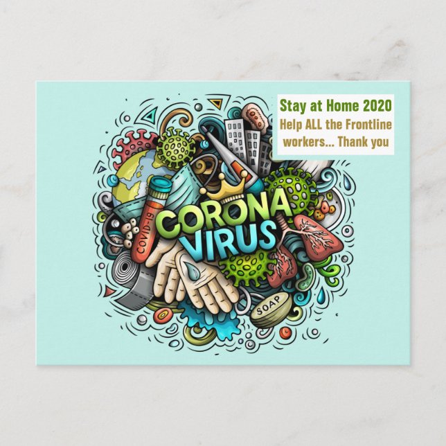 Help Postcard (Front)