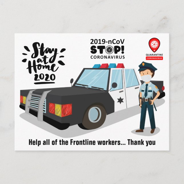 Help - Postcard (Front)